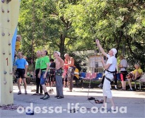 Соревнования на скалодроме
