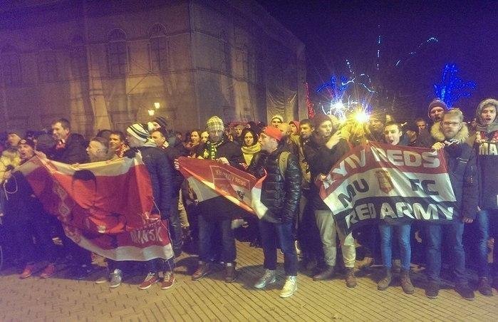Беспорядки в Одессе перед матчем  