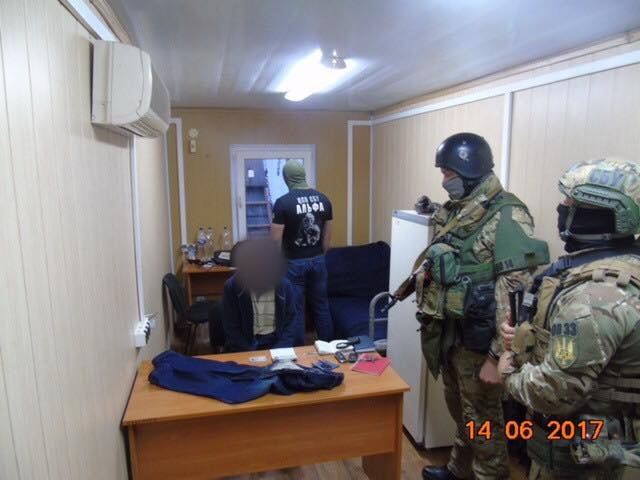 Задержание шпиона на границе в Одесской области