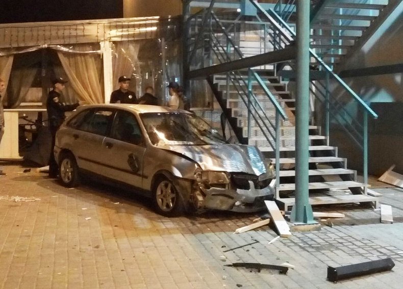 Авария у "Сити-Центра" в Одессе