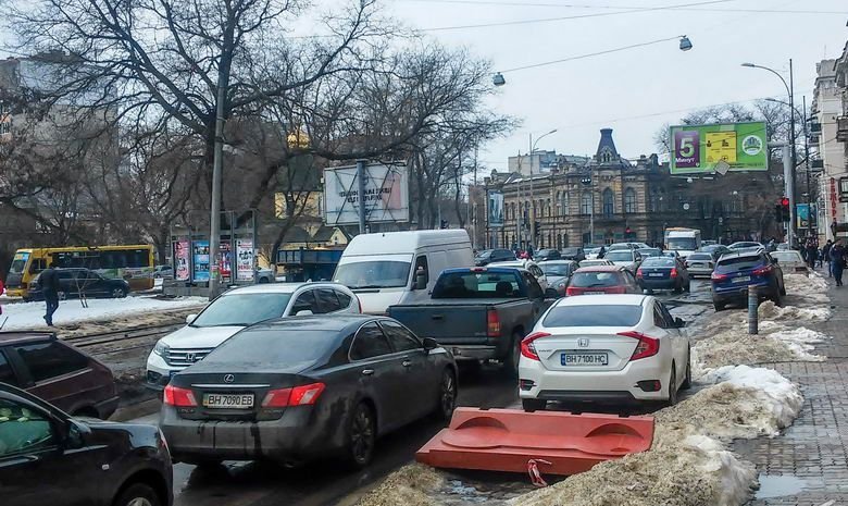 Пробки в Одессе