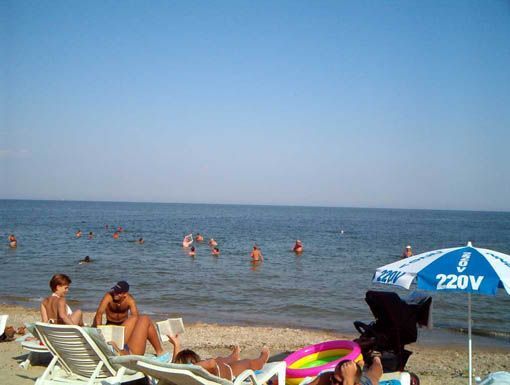 Температура воды в Черном море комфортная