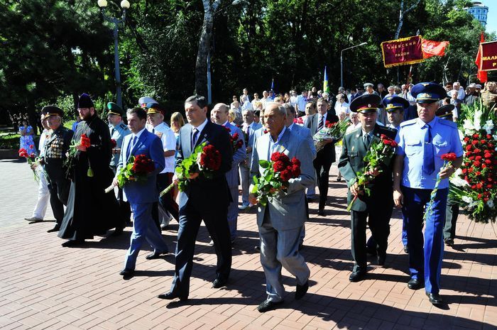 В Одессе проходя мероприятия, приуроченные к 70-й годовщине начала обороны города