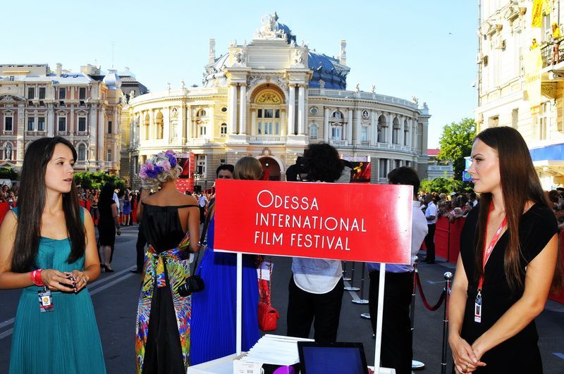 ОТкрытие кинофестиваля в Одессе