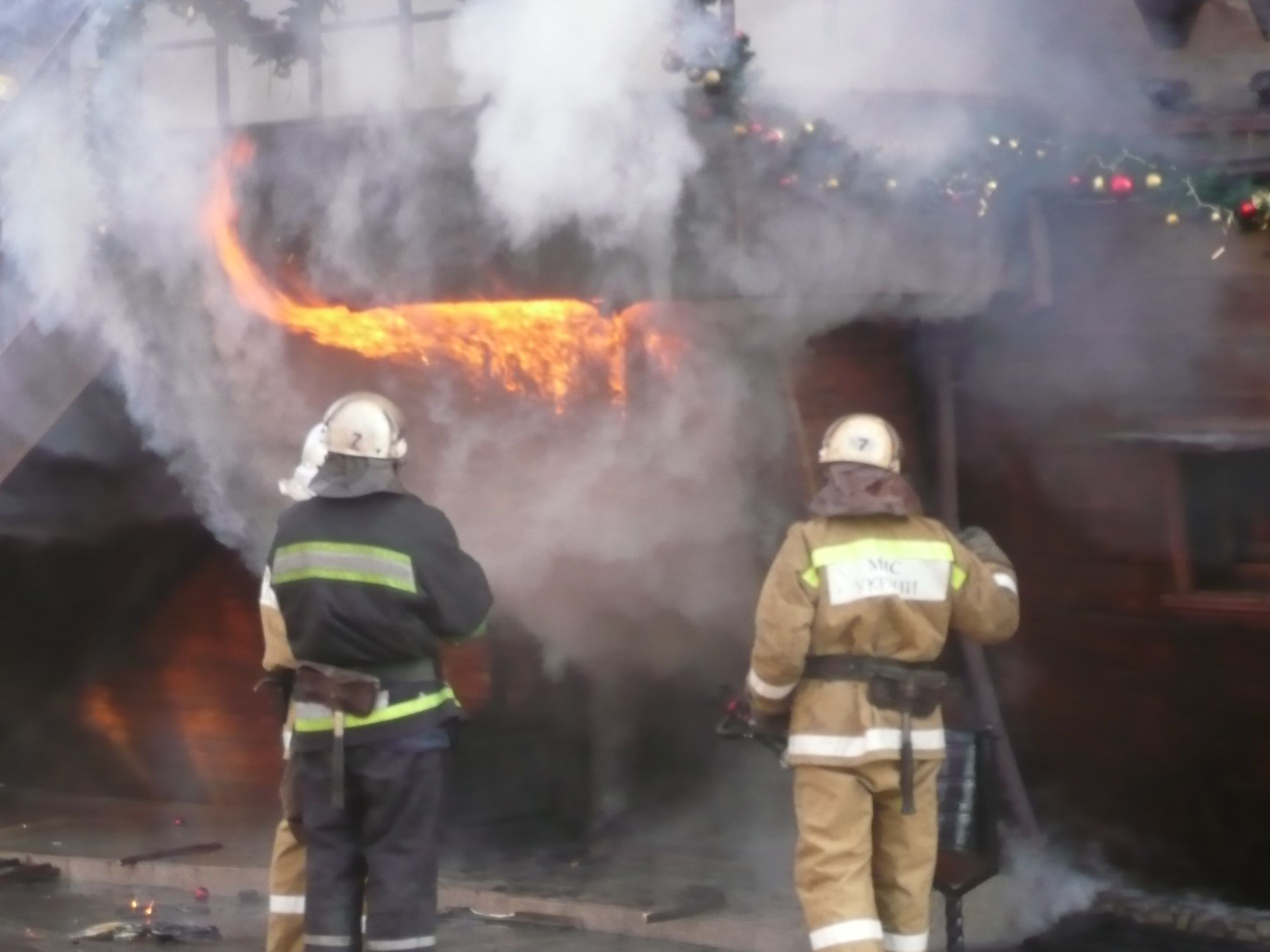 Пожар в Ассоли Фото - МЧС