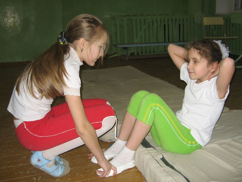 Фото детей занимающихся физкультурой