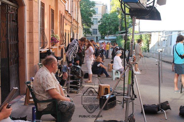 В Одессе начали снимать фильм Черные кошки