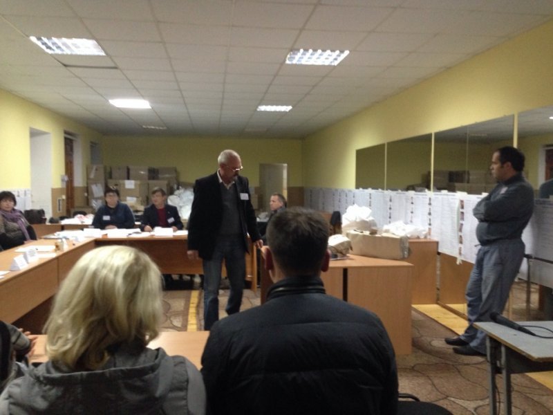 В двух округах Одесской области застопорился подсчет голосов