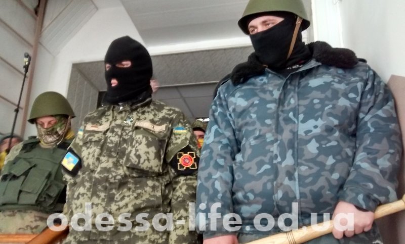 «Самооборона Одессы» блокировала ДОСААФ (ФОТО; ВИДЕО)