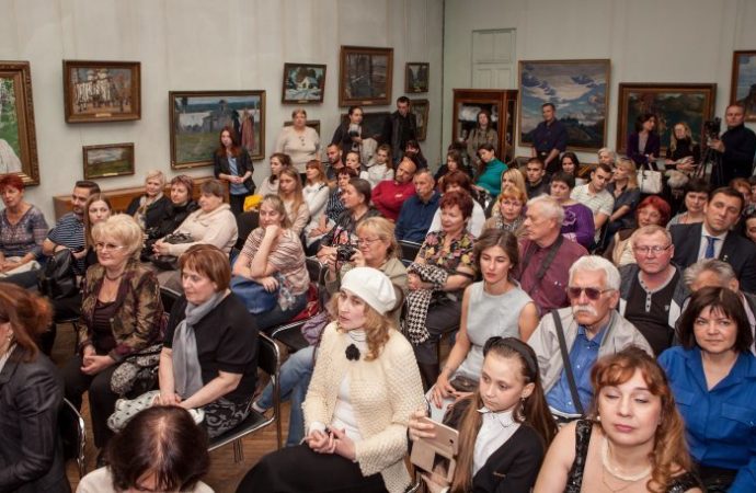 В Одессе открылась выставка живой легенды живописи (ФОТО; ВИДЕО)