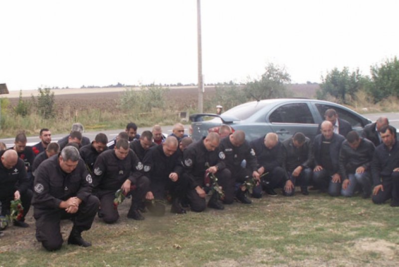 Полицейские Одессы почтили память погибших коллег