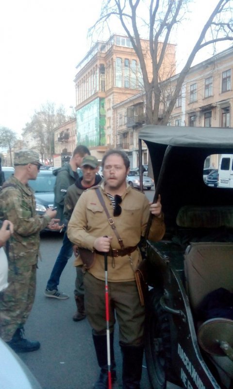 Украинские активисты 2 мая задержали в Одессе колоритных персонажей (ФОТО)