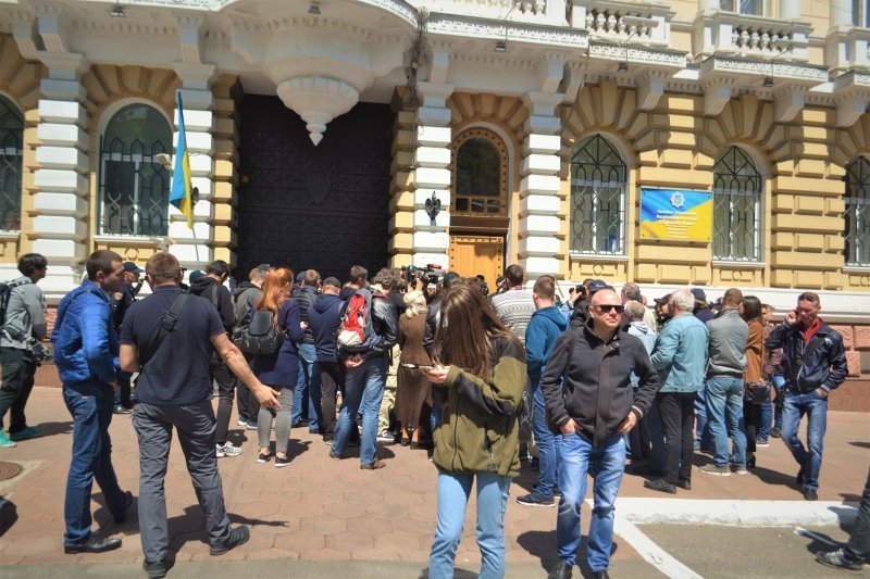 Активисты требуют отставки руководства одесской полиции (ФОТО)