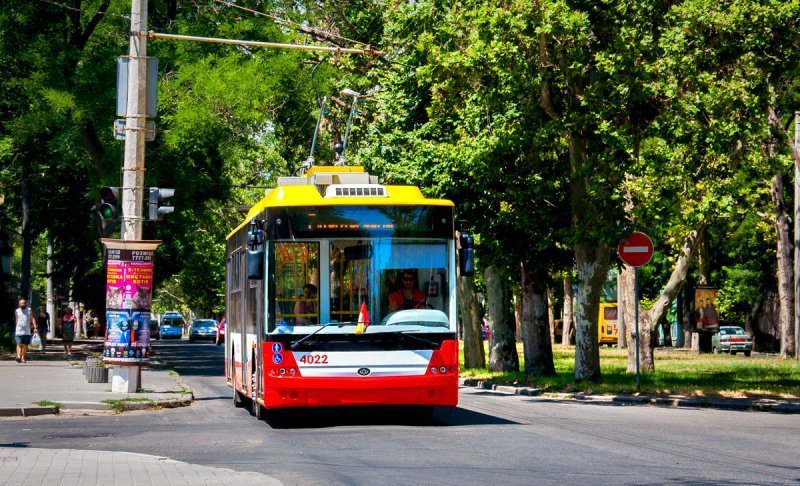 Общественный транспорт в Одессе меняет движение