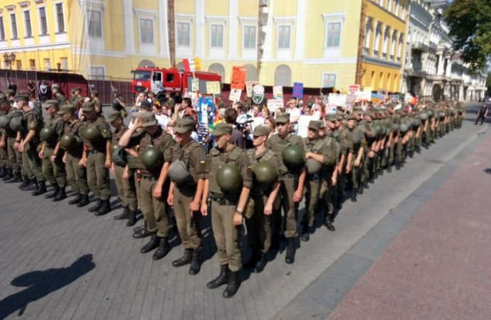 Как в Одессе проходил очередной марш равенства (ФОТО, ВИДЕО)