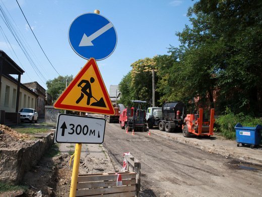 Капитальный ремонт дорог Малиновского района (ФОТО)