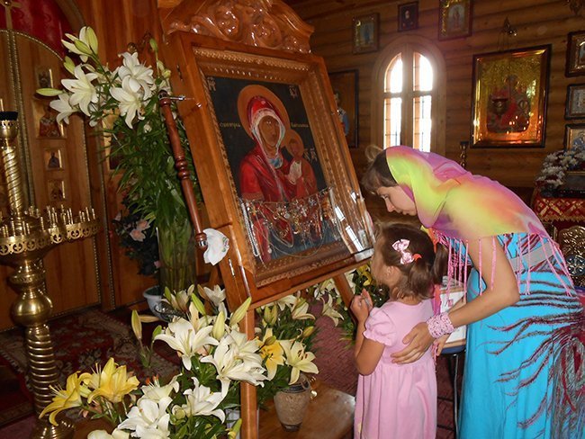 Икона Божией Матери «Одигитрия Байтальская» переместилась с Одесчины в Крым