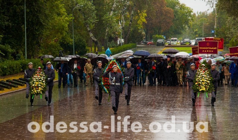 В Одессе официально отметили день партизанской славы (ФОТО)