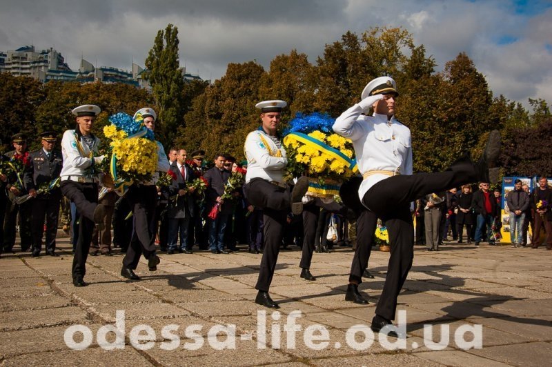 Одесса чествует защитников Украины (ФОТО)