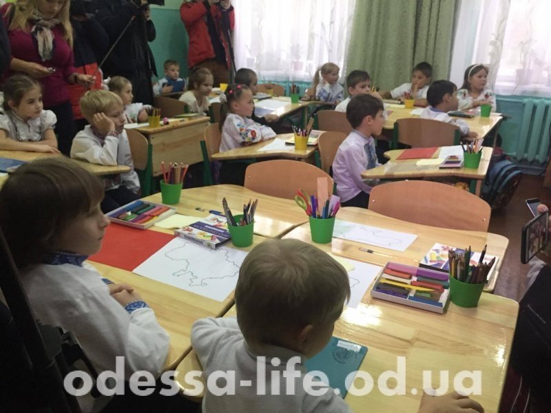 В Шабской гимназии открыли 2 новых класса в рамках проекта «Новой украинской школы» (ФОТО)