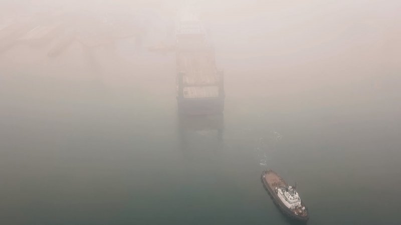 Вышел «Вильнюс» из тумана… (ФОТО, ВИДЕО)