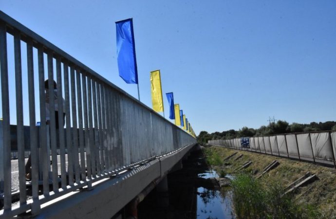 Петр Порошенко во время открытия моста в Паланке анонсировал строительство еще одного — через Дунай (ФОТО)