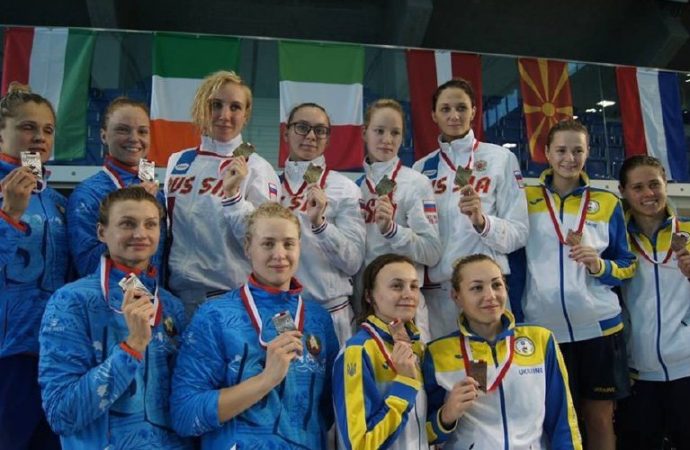 Спортсменка из Одесской области завоевала пять медалей на чемпионате Европы по плаванию