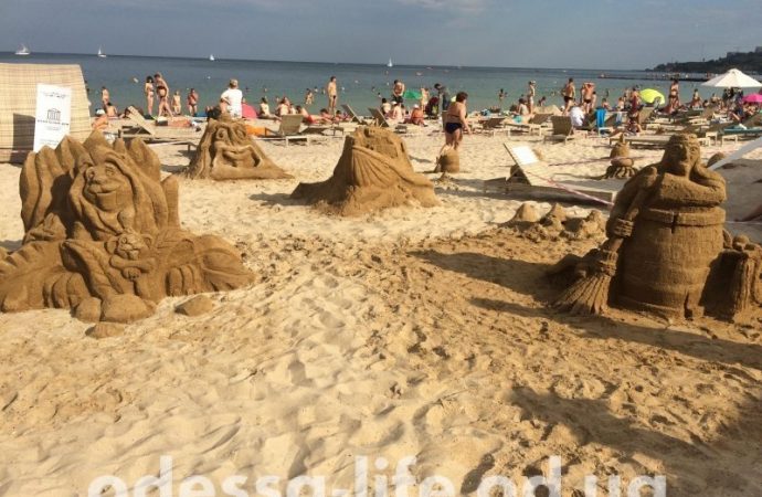 Odessa Sand Fest: победили «Лев» и «Медуза» (ФОТО)