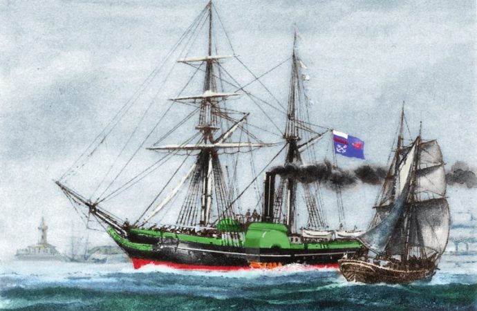 О первом Черноморском пароходстве и его первых пароходах