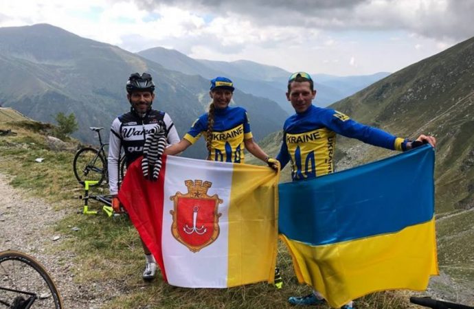 Одесские велосипедисты покорили горный трек Румынии (ФОТО)