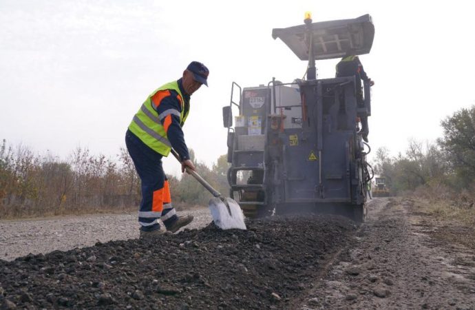 Начат ремонт дороги, которую со скандалом перекрывали жители юга Одесской области