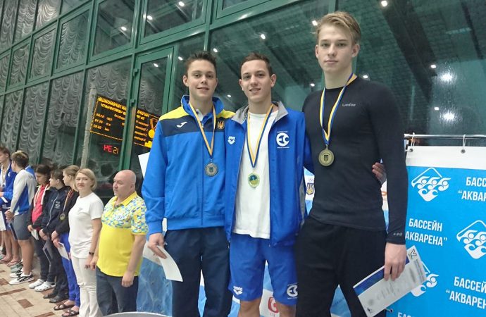 Одесситы завоевали  восемь медалей за два дня Чемпионата Украины по плаванию среди юниоров