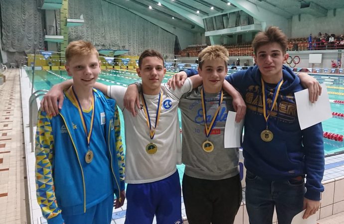 Юные одесские пловцы завоевали три медали на Чемпионате Украины по плаванию