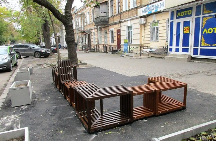 В Одессе появился парклет номер 2, и как поживает первый?