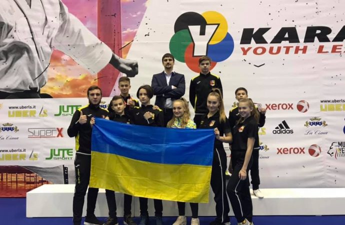 Одесский каратист стал лучшим в соревнованиях Молодежной лиги в Италии