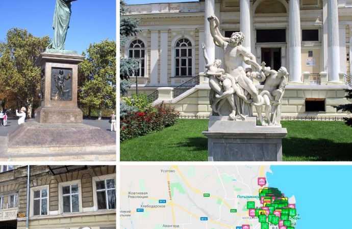 Гуляем по Одессе: создана интерактивная карта всех достопримечательностей города