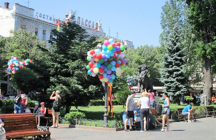 Исторический центр Одессы превратился в Территорию детства