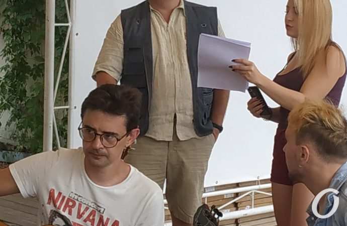 Дмитрий Быков, репетиция