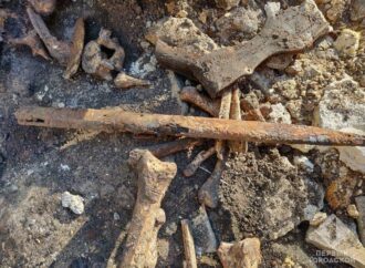 Одессит выкопал у себя под домом человеческие кости (фото)