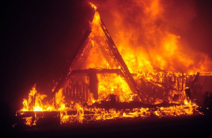 Под Одессой хозяин сгорел в собственном доме