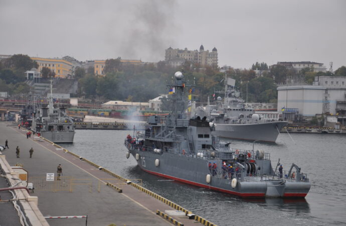 До Одеси прибули чотири кораблі НАТО з Іспанії, Румунії, Болгарії та Італії — відео