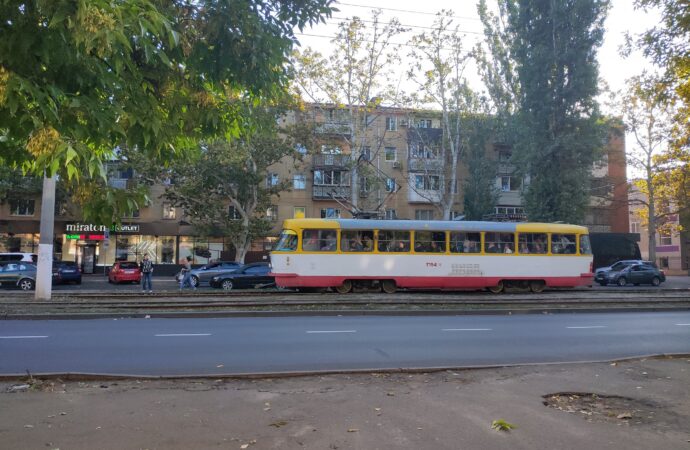 В Одессе пожаловались на нехватку трамваев