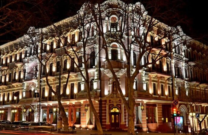В Одессе отреставрированные исторические здания будут светиться по вечерам