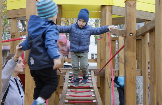 В Одесі з’явився новий дитячий спортивний комплекс з «Летючим голландцем»