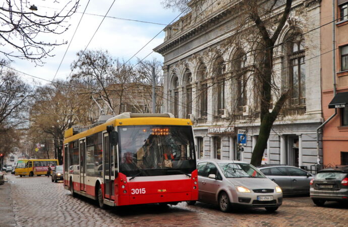 В Одесі внесли корективи у роботу тролейбусів: один з маршрутів тимчасово не працюватиме
