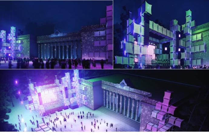 Розіграш призів та 3D-сцена: як у новорічну ніч відбуватиметься святкування біля головної ялинки Одеси