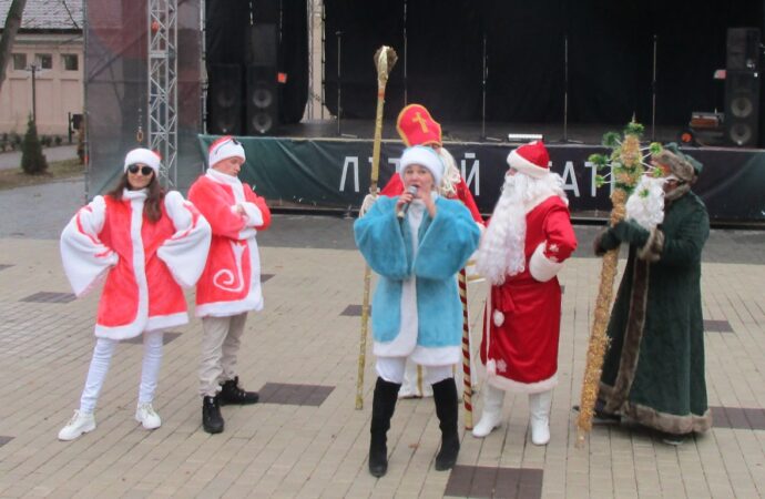 В Одессе замечено появление европейских Дедушек Морозов (фото)