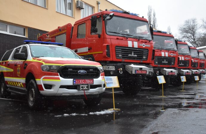 Одесским спасателям передали новую технику