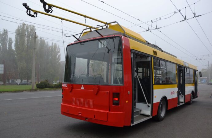 Некоторые одесские трамваи и троллейбусы остановились из-за аварии на электроподстанции
