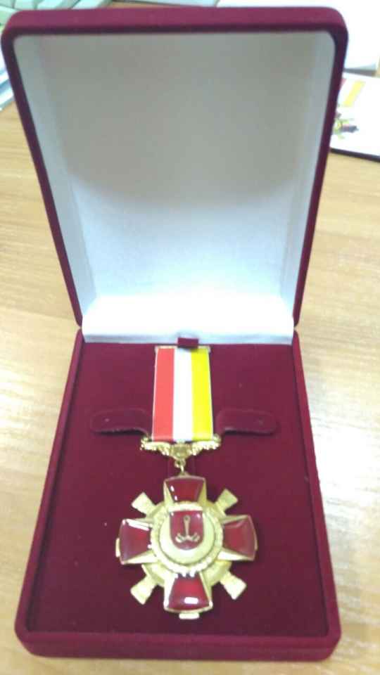 Георгій Делієв нагороджений почесним знаком Одеського міського голови «За заслуги перед містом».
